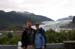 061-Newlyweds at the Mendenhall Glacier